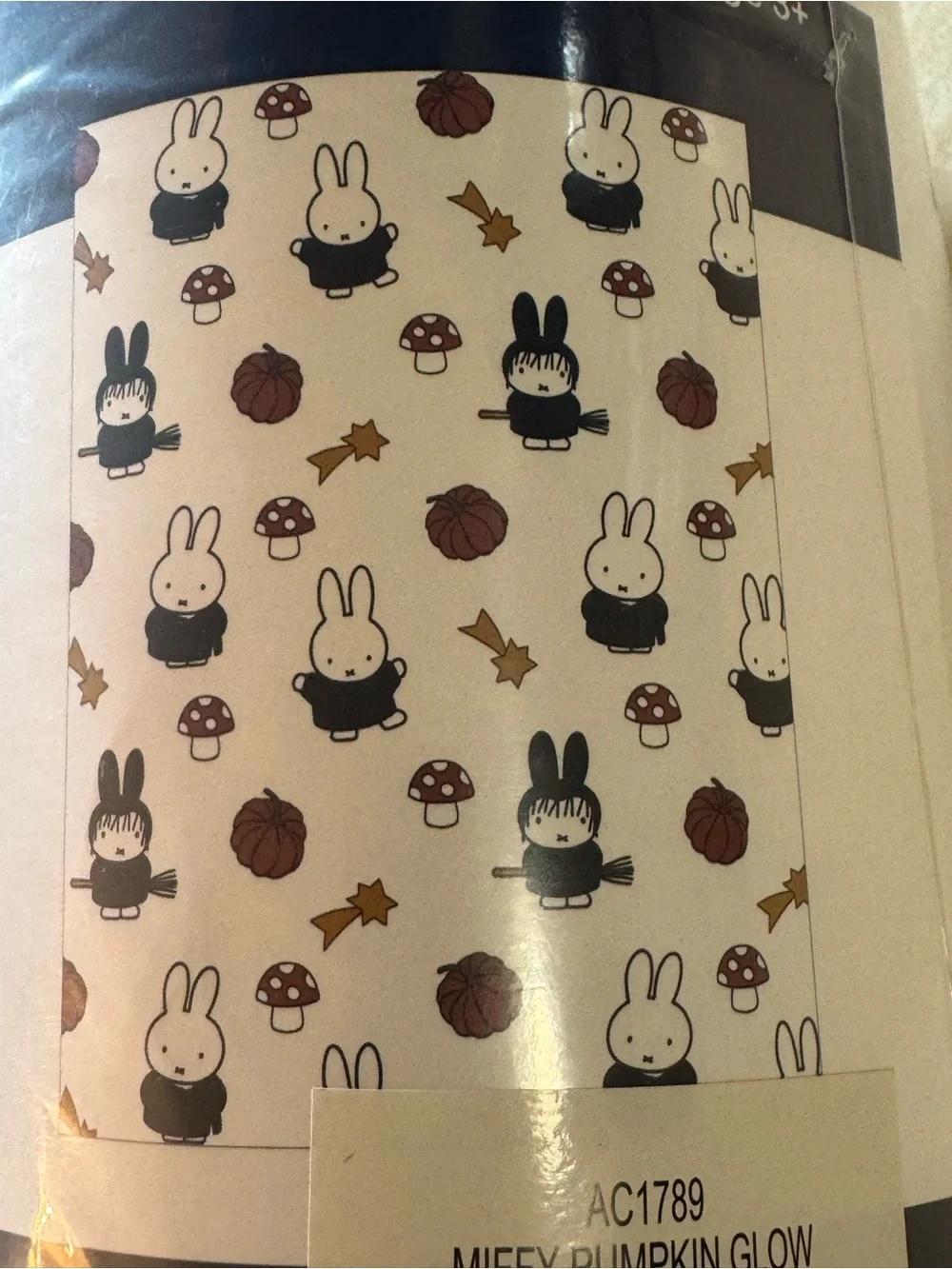 Miffy Pumpkin Glow Throw Blanket